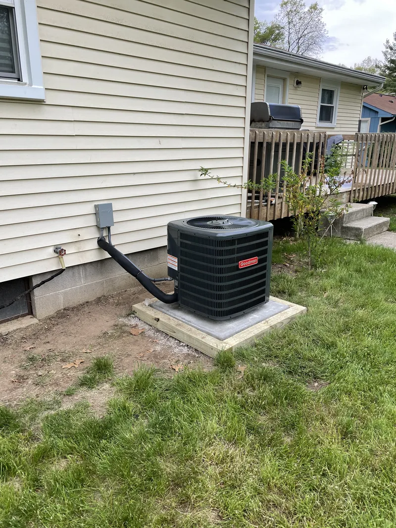 external unit of an air conditioner