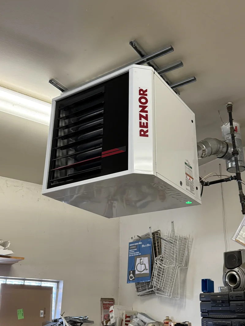 reznor commercial ceiling heater