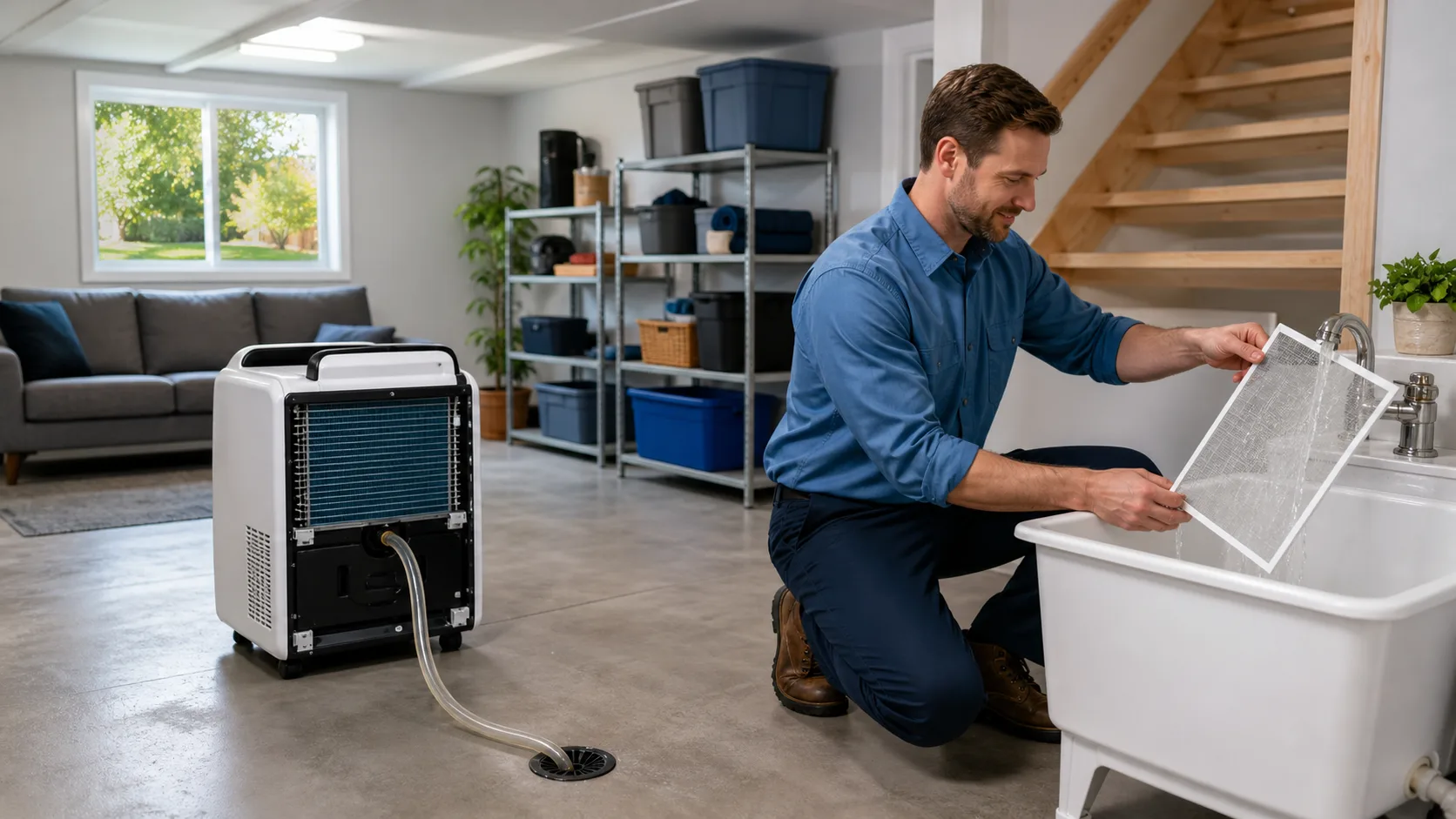 Dehumidifier Maintenance in Michigan: Coils, Filters, Drains, Mold Prevention
