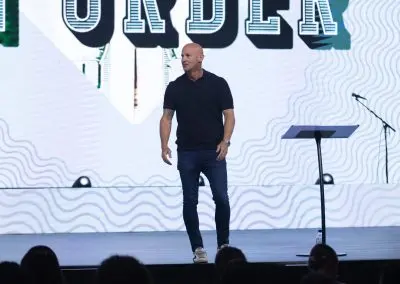pastor tj teaching on our series in order