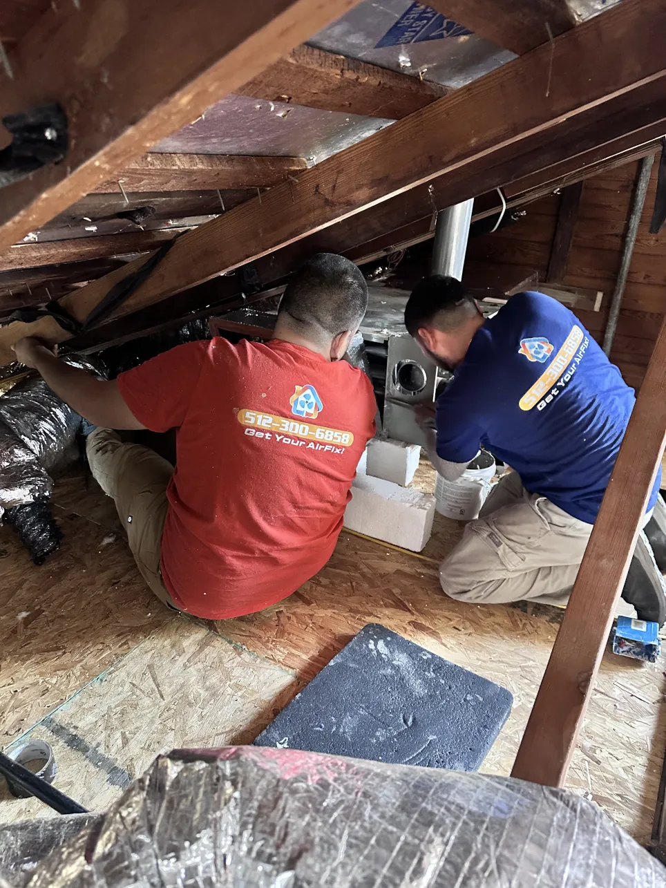 HVAC system upgrade completed