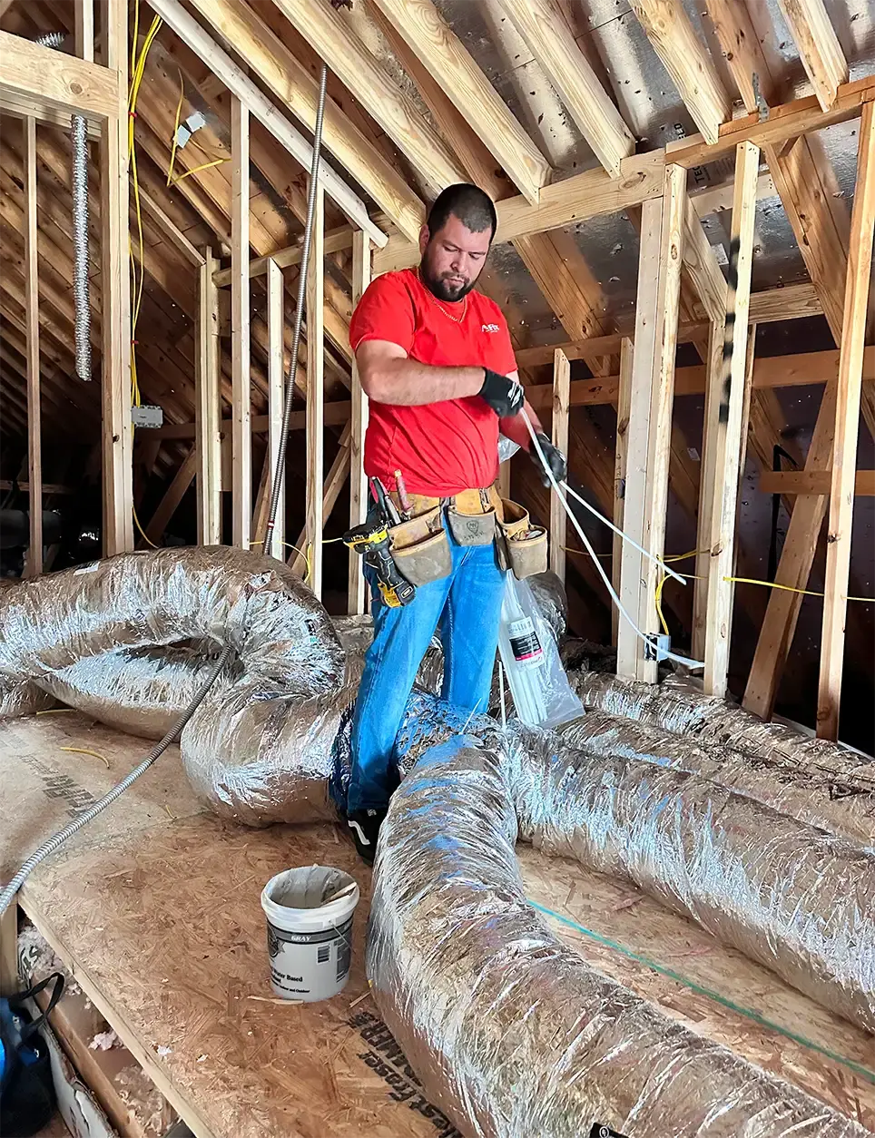 Ductwork cleaning and installation