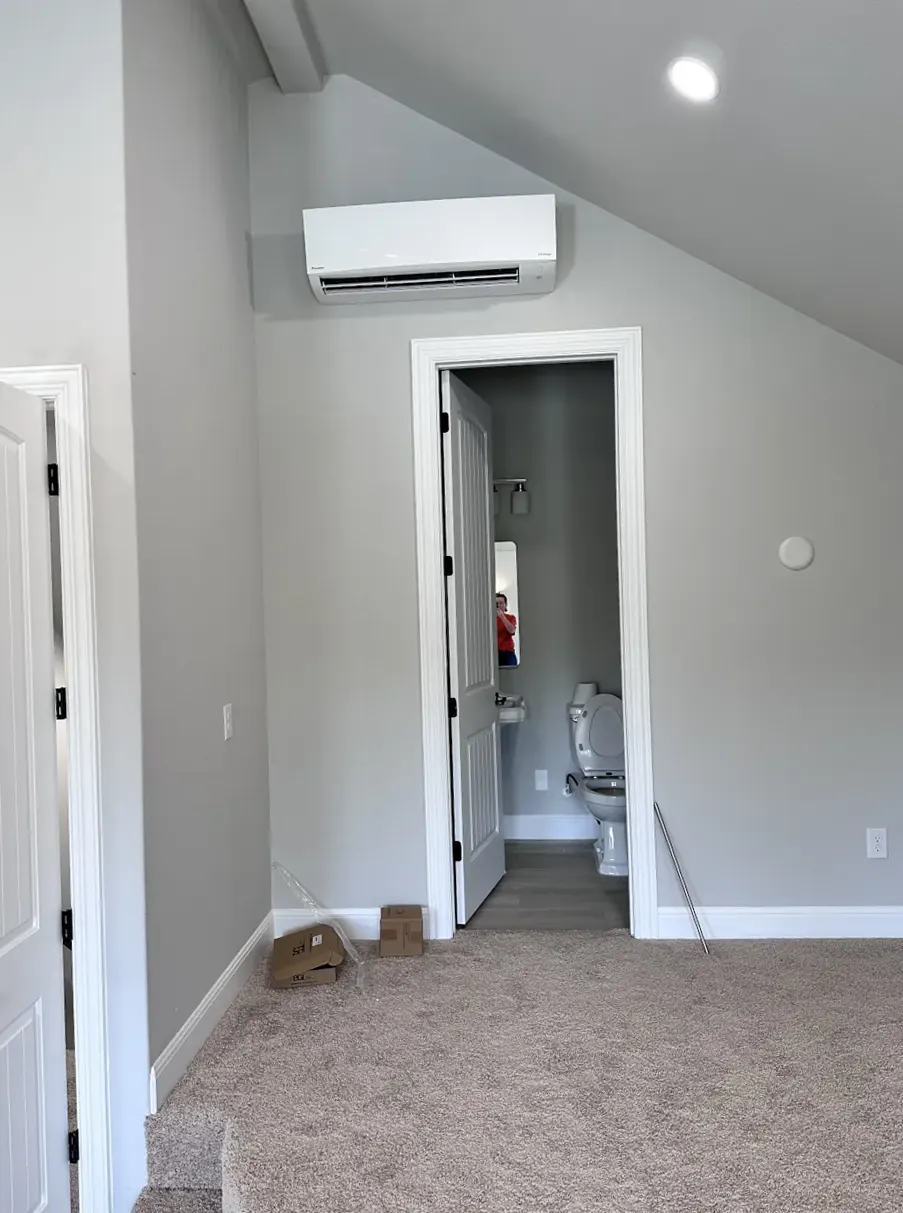 Ductless mini-split system