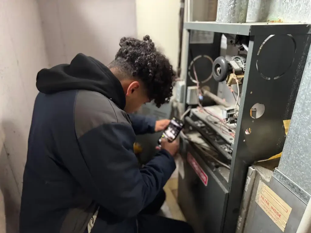 Any Temp Technician at work
