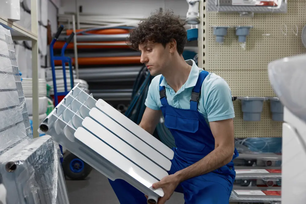 Picking a radiator