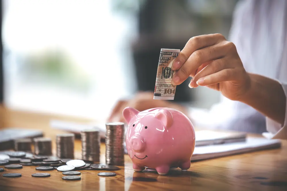 Saving money