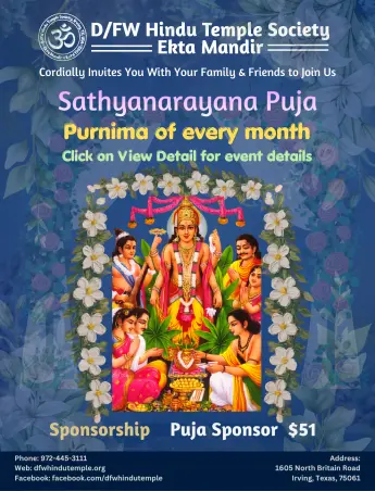 Sathyanarayana Puja Sathyanarayana Puja