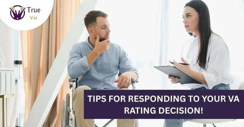 Veteran discussing VA rating with doctor Veteran talking to a healthcare professional about VA disability rating.