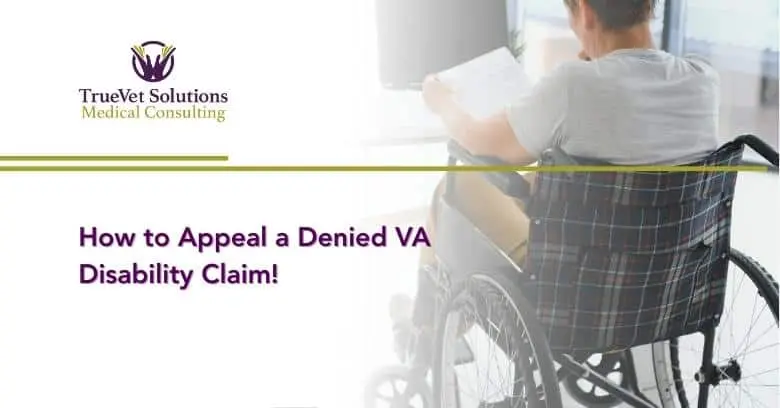 Veteran in wheelchair reviewing VA disability claim paperwork.