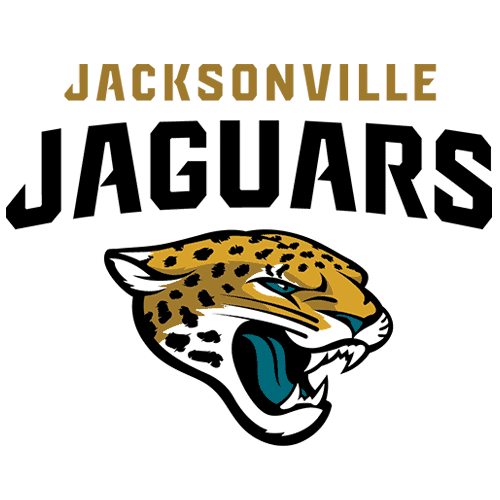 Jacksonville Jaguars logo featuring a fierce jaguar head with a teal eye.