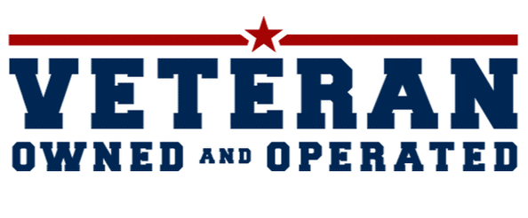 Veteran Owned and Operated Logo Veteran owned and operated logo with star and bold text.