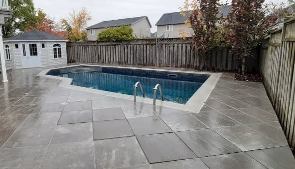 Residential swimming pool London Ontario