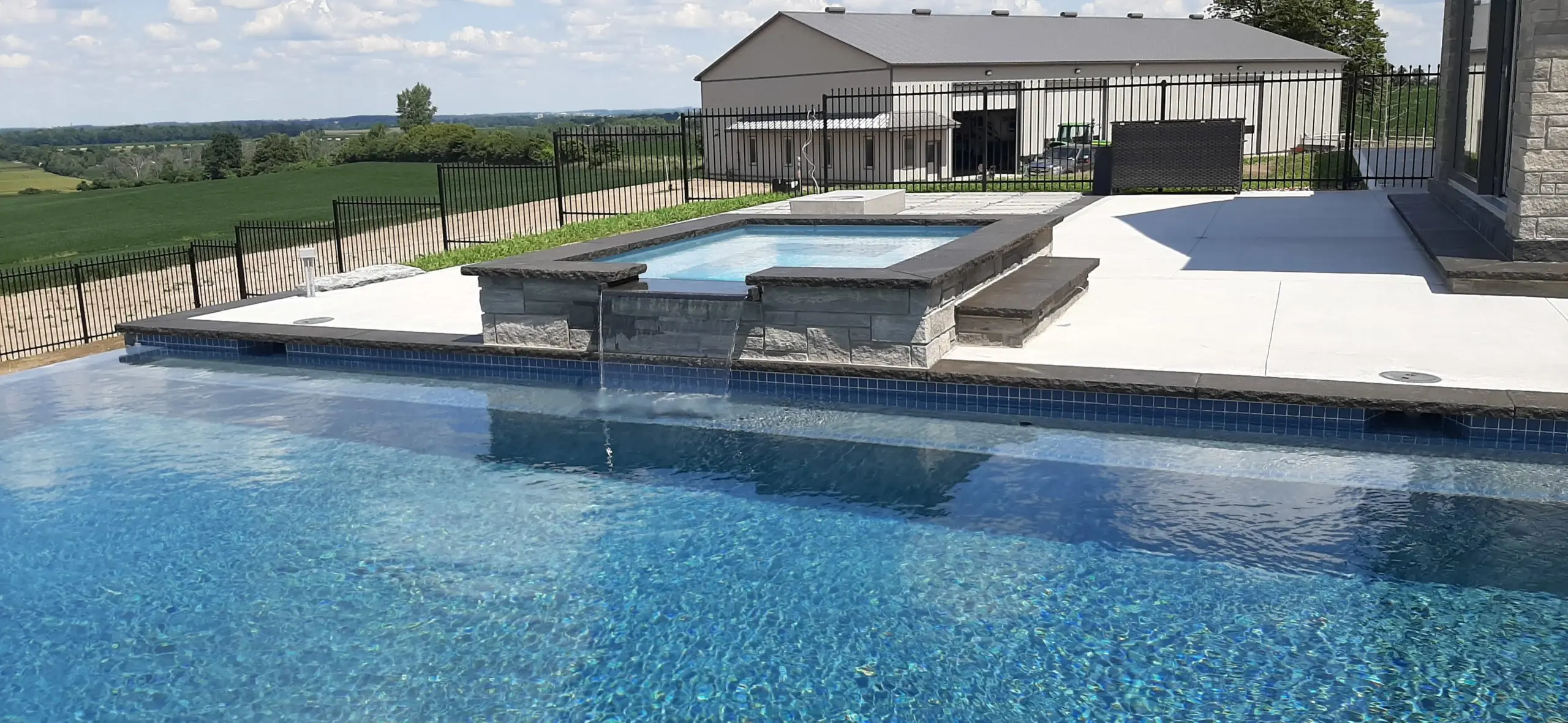 Residential swimming pool London Ontario