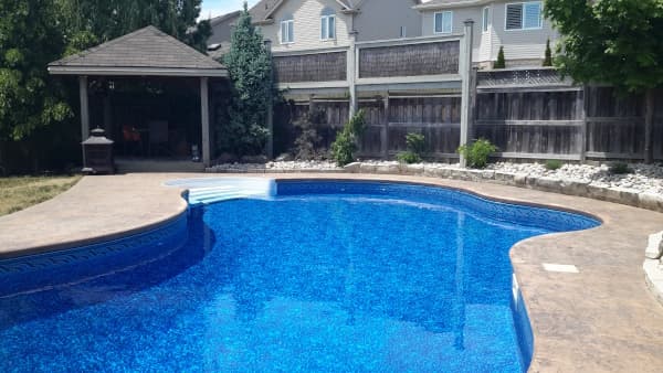 Residential swimming pool London Ontario