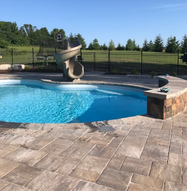 Residential swimming pool London Ontario