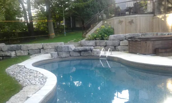 Residential swimming pool London Ontario