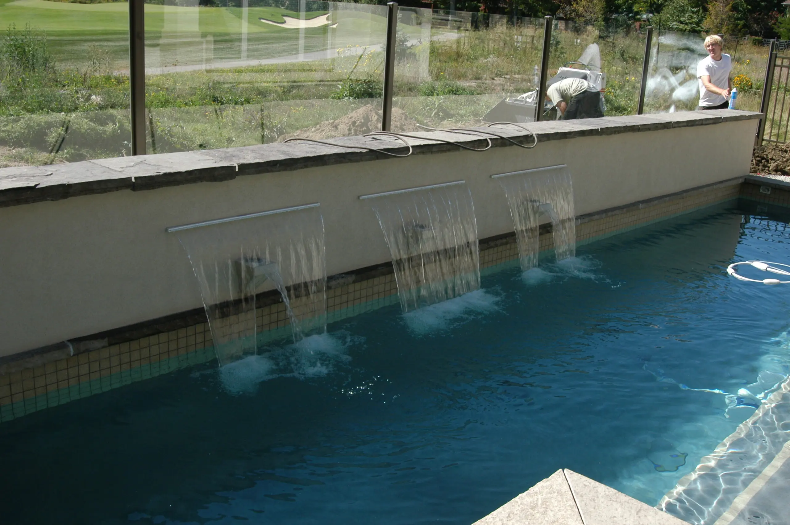 Residential swimming pool London Ontario