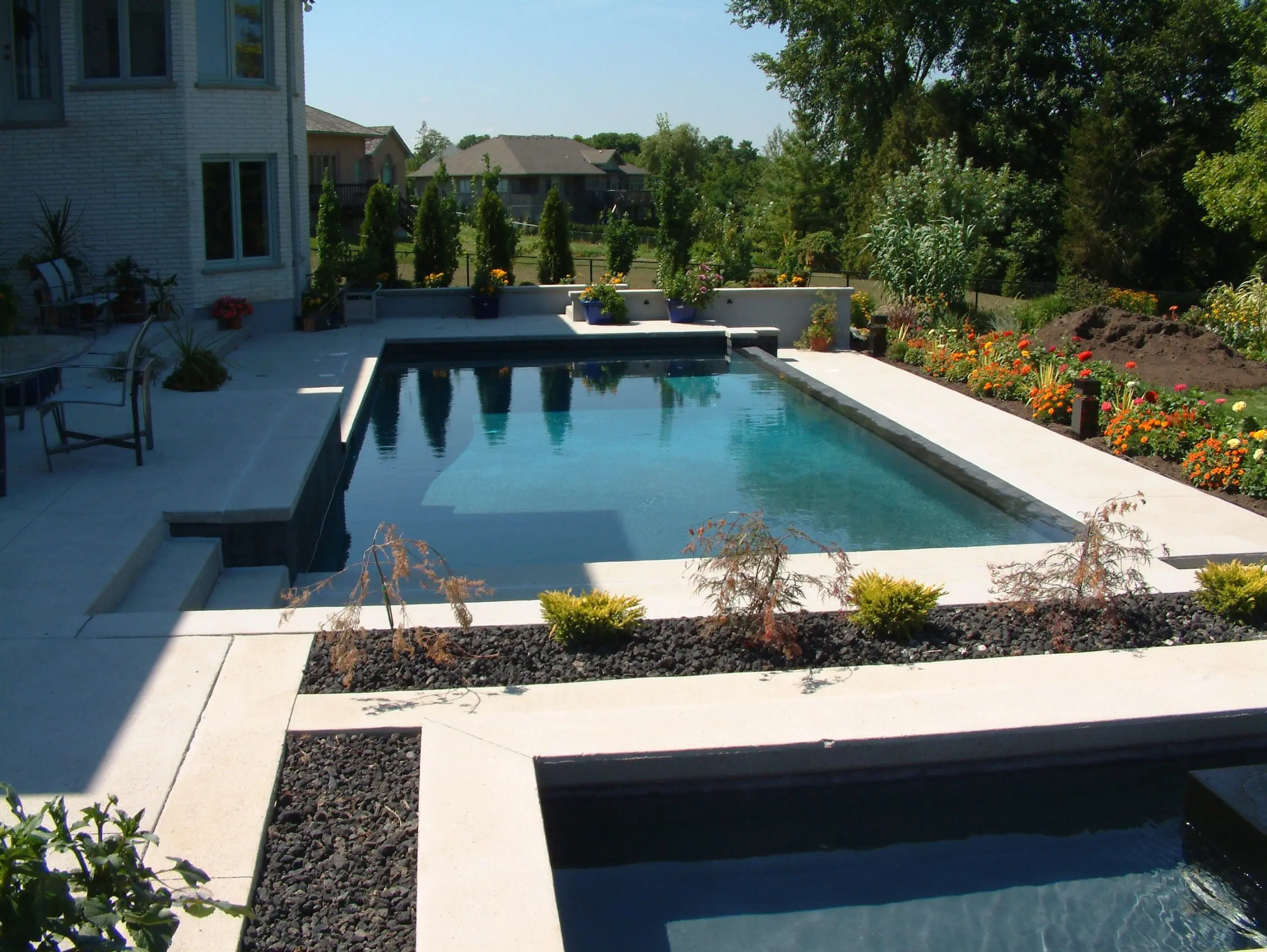 Residential swimming pool London Ontario
