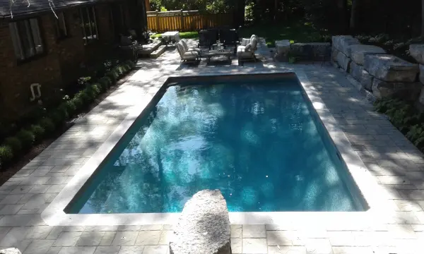Residential swimming pool London Ontario