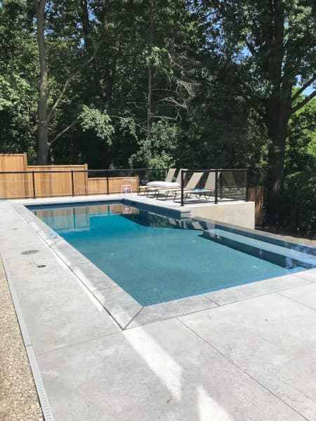 Residential swimming pool London Ontario