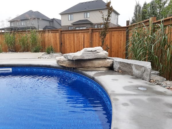Residential swimming pool London Ontario