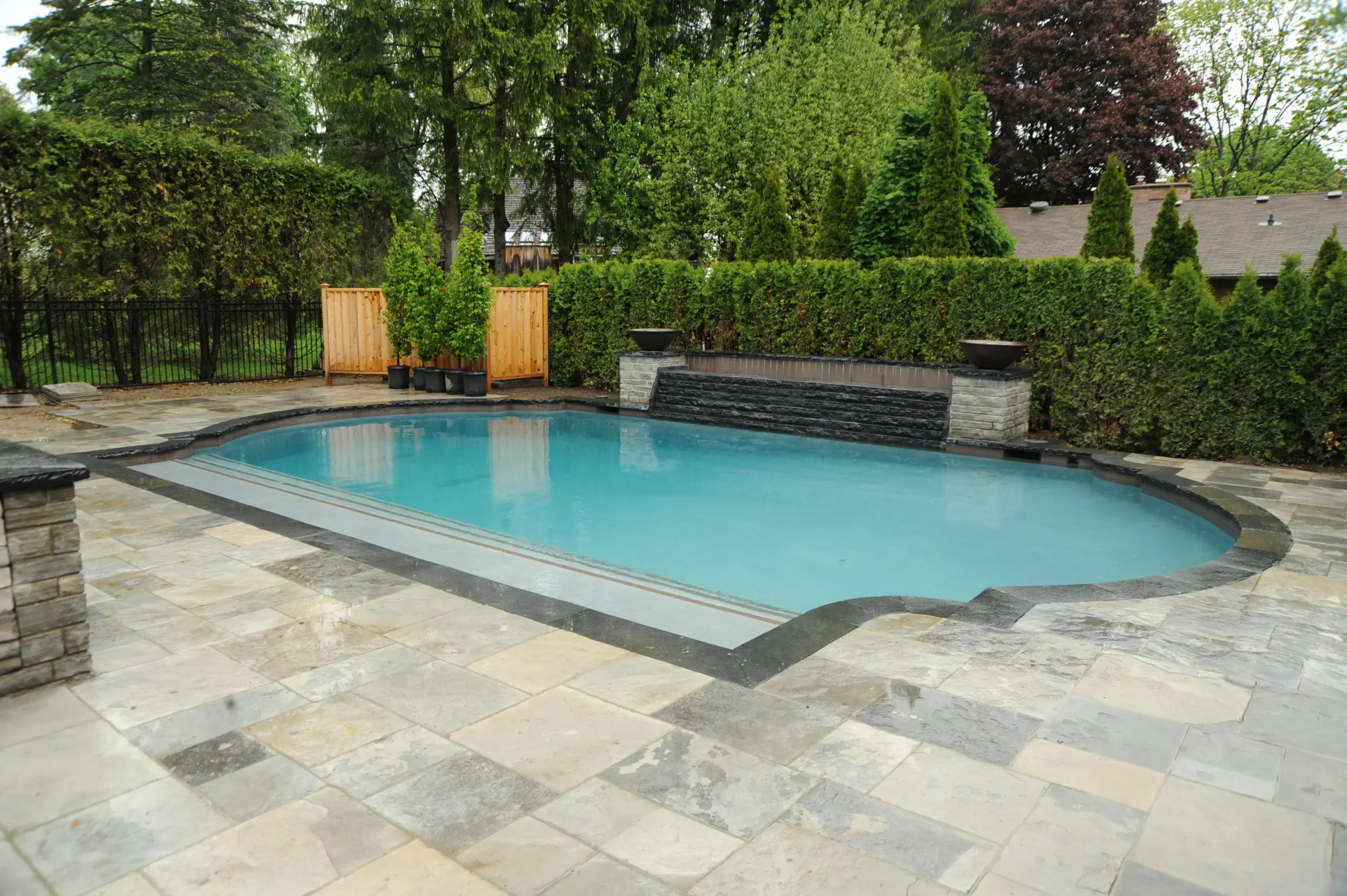 Residential swimming pool London Ontario