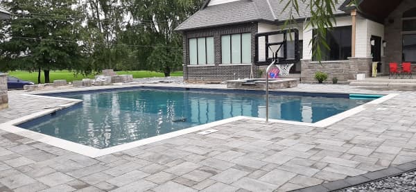 Residential swimming pool London Ontario