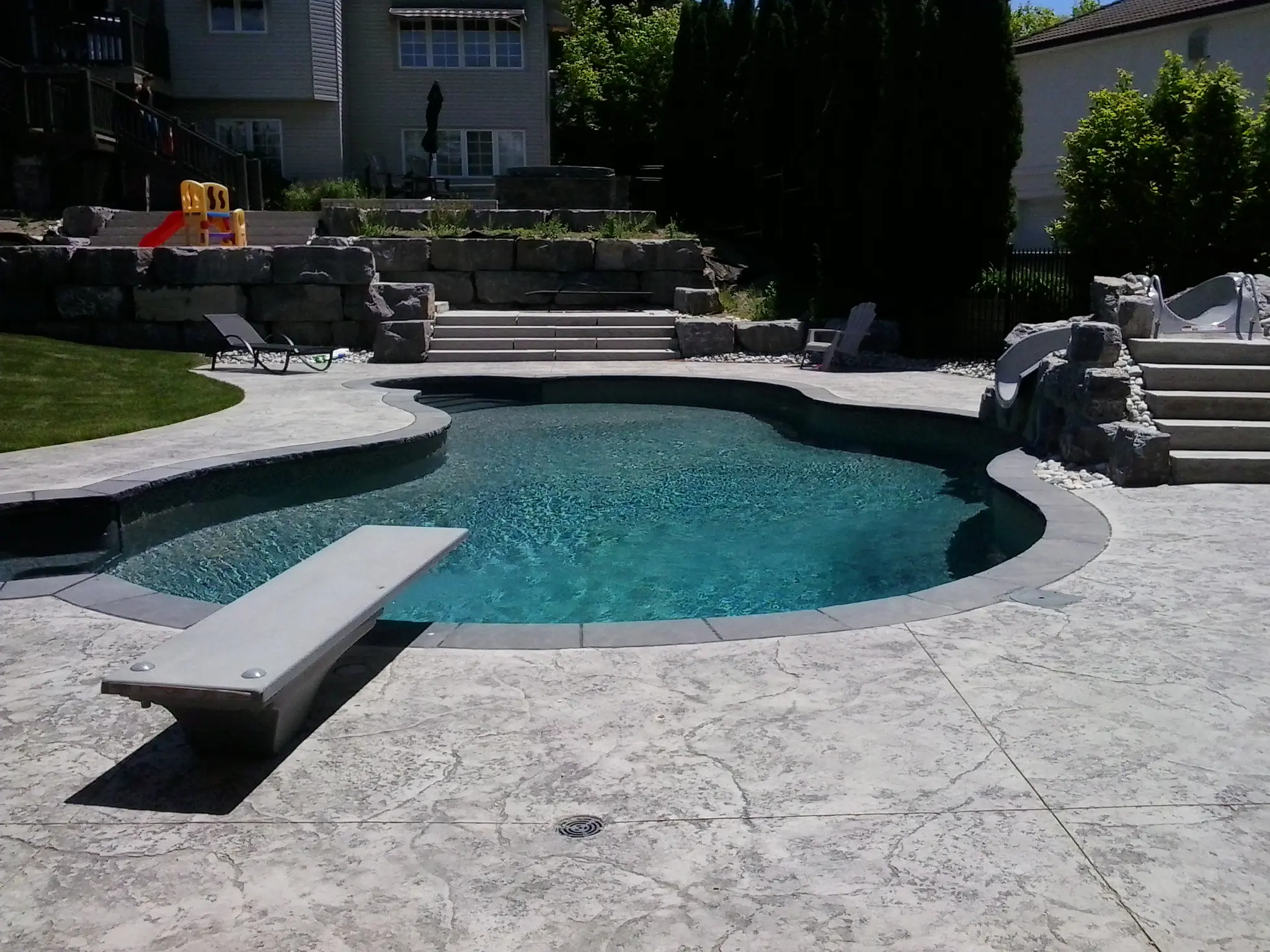 Residential swimming pool London Ontario