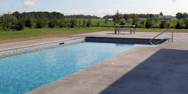 Residential swimming pool London Ontario