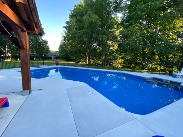 Residential swimming pool London Ontario