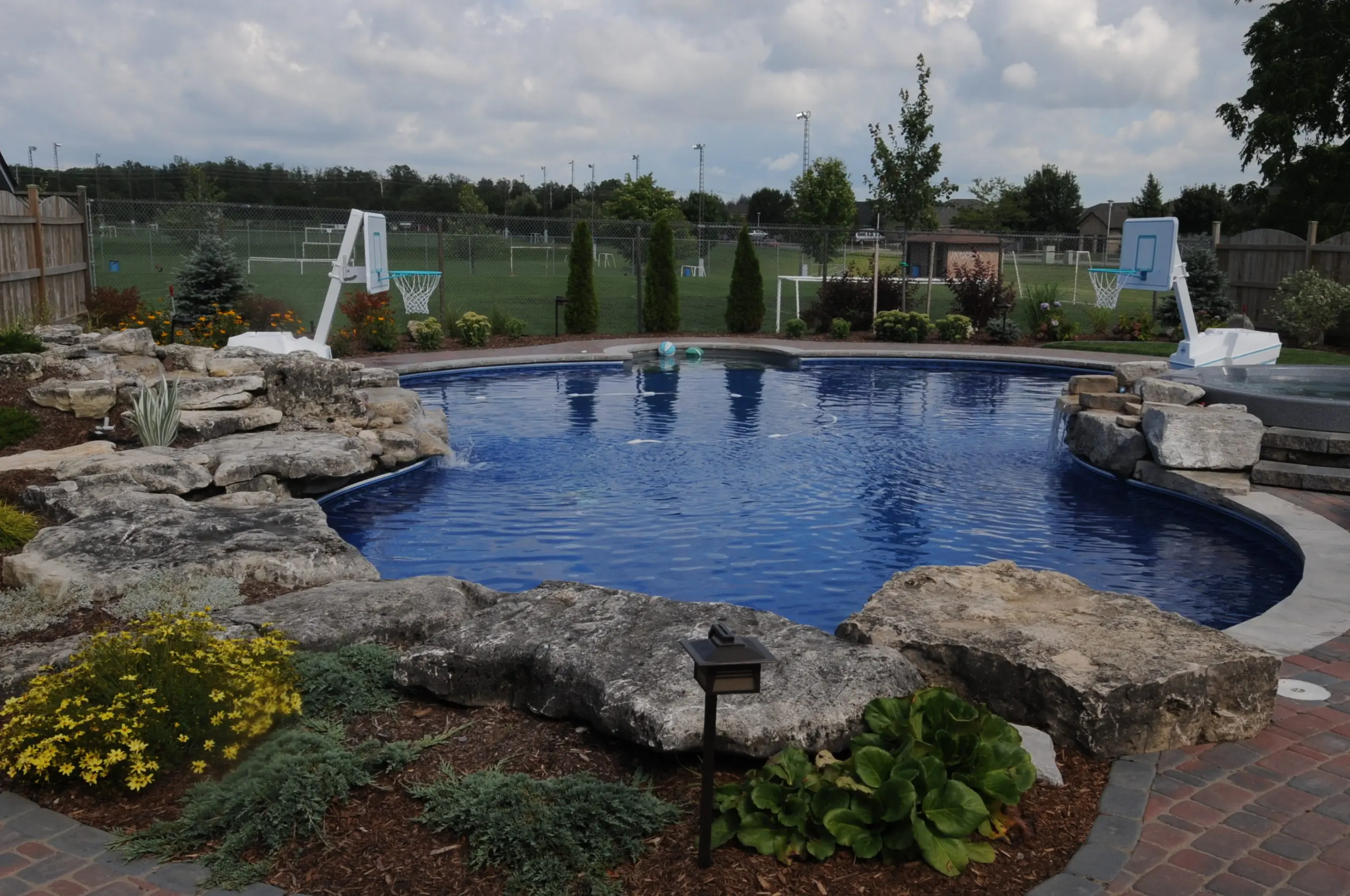 Residential swimming pool London Ontario