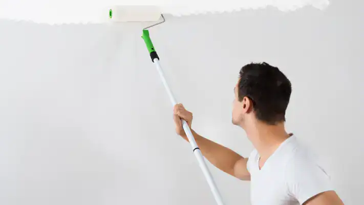 Drywall repairs are performed with utmost detail and allowed to cure