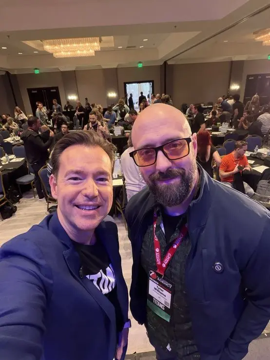 In the room with the Titans mastermind