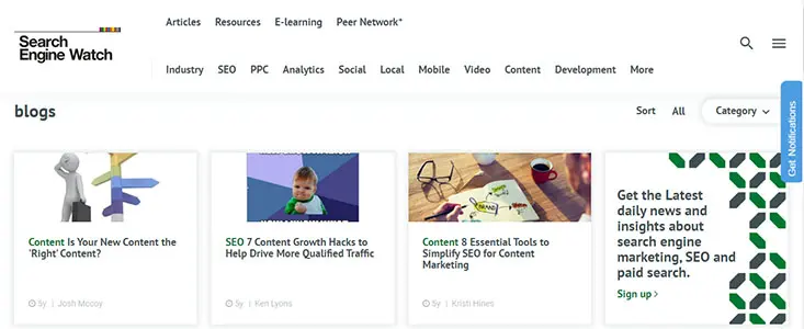 Search Engine Watch Blog