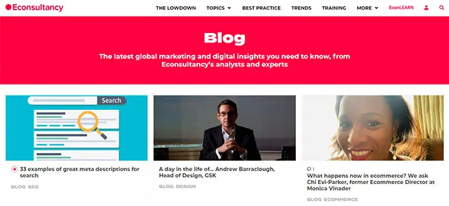 Econsultancy Blog