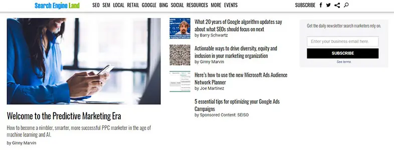 Search Engine Land Blog