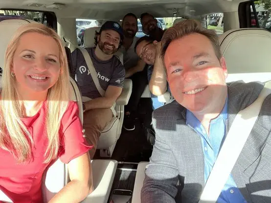 Rolling out to dinner with the mastermind group