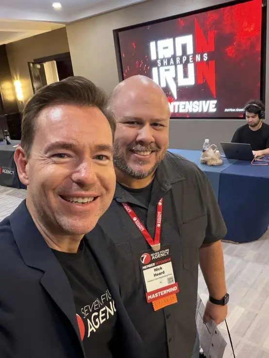 With Josh Nelson at the Iron Sharpens Iron member intensive