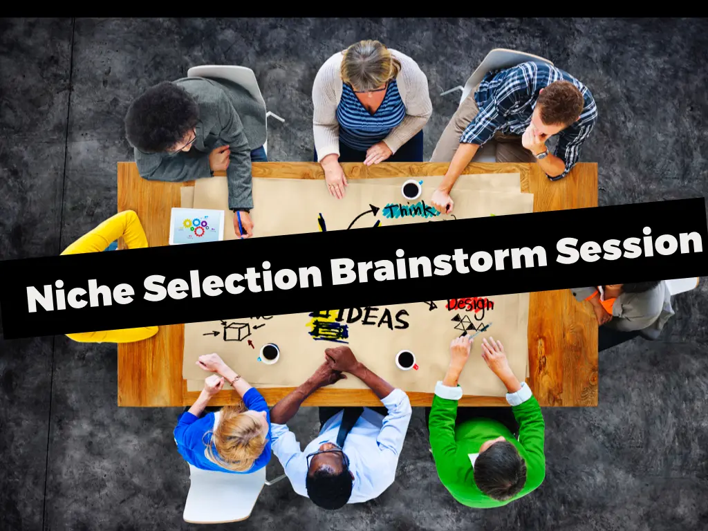 Niche Selection Brainstorm Session