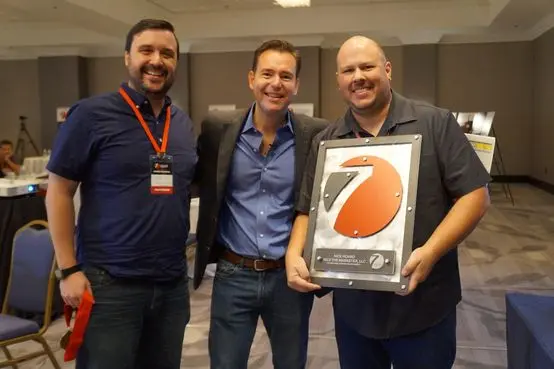 Earning the seven figure award for Nick the Marketer, LLC