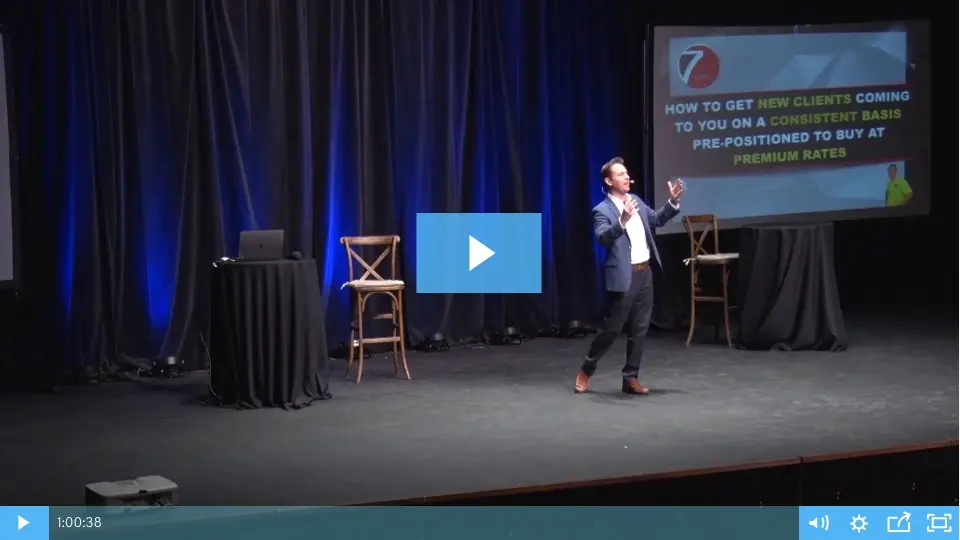 My Webinar Strategy for getting clients to come to you pre-positioned to buy
