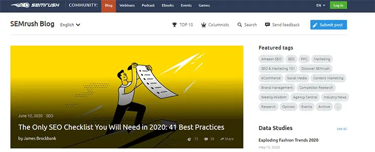 SEMrush Blog