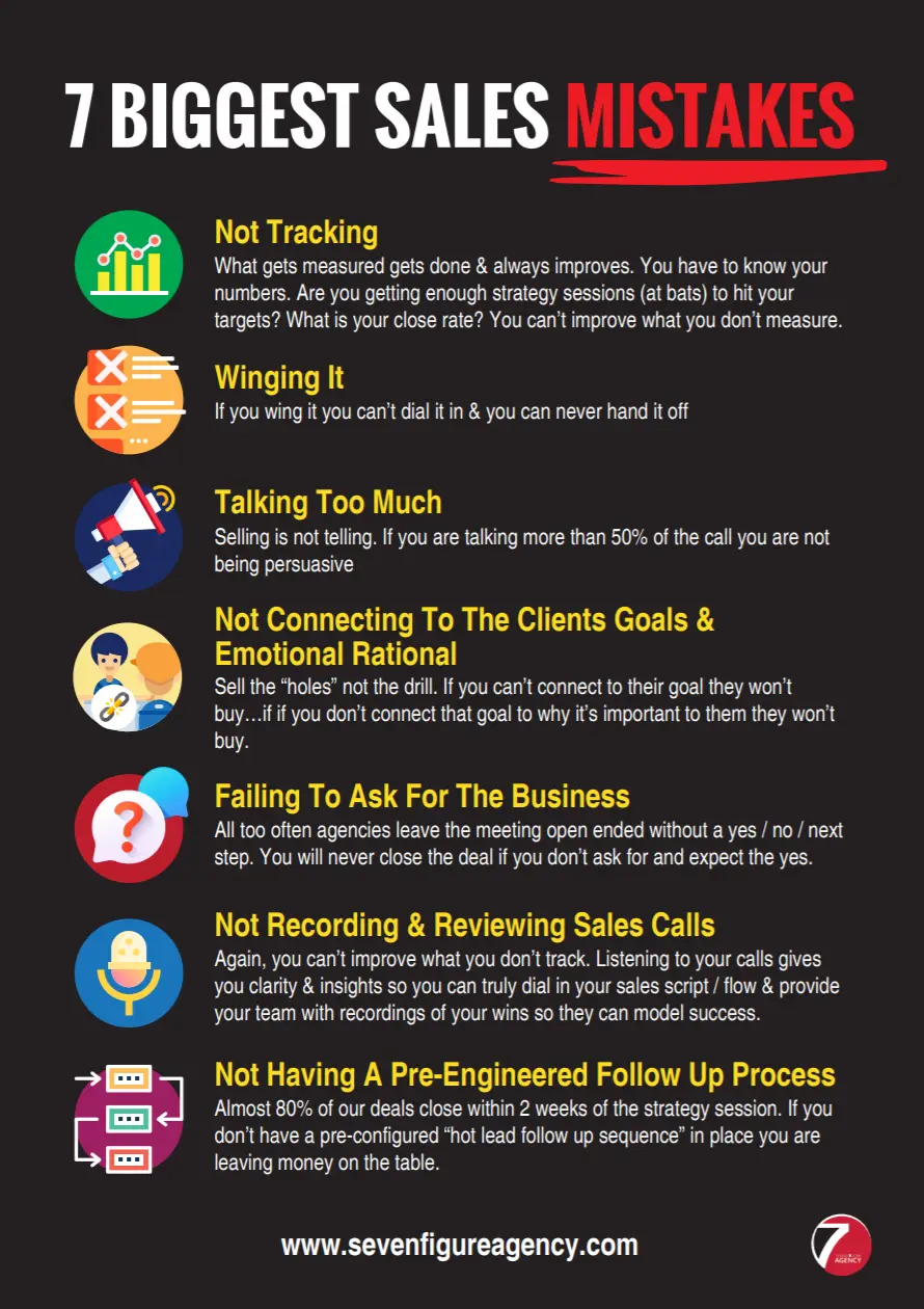 7 biggest mistakes