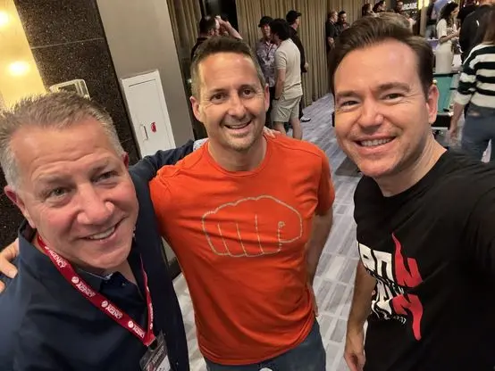 Catching up with members between sessions