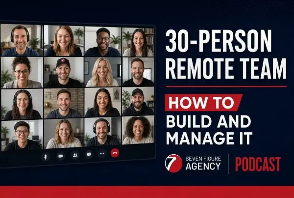 How to Build and Manage a 30-Person Remote Agency Team