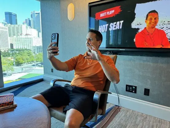 Matt in the hot seat with the mastermind group