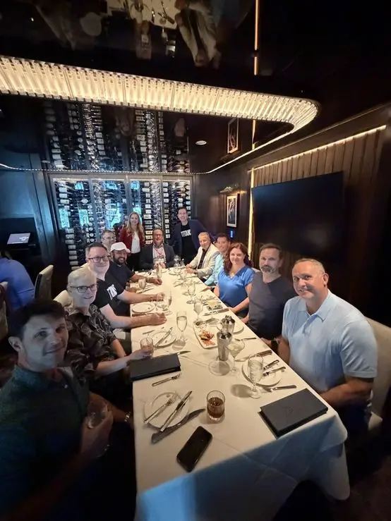 Mastermind dinner with the Titans group