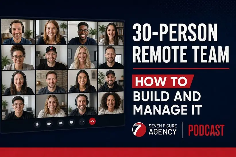 How to Build and Manage a 30-Person Remote Agency Team