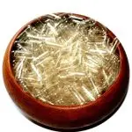 Whole empty gelatin capsules size 00