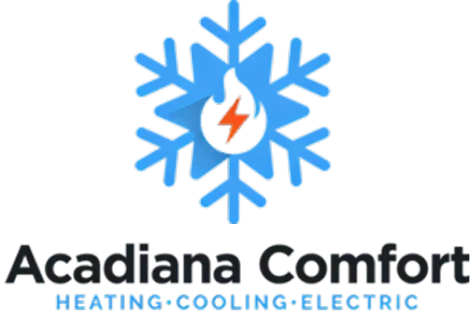 Acadiana Comfort vertical logo